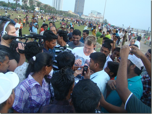 Australian Cricketer Brett Lee 