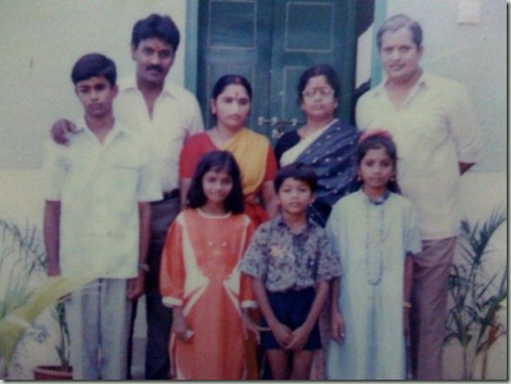 selvaraghavan as kid with family