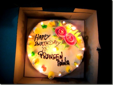 birthday cake praveen