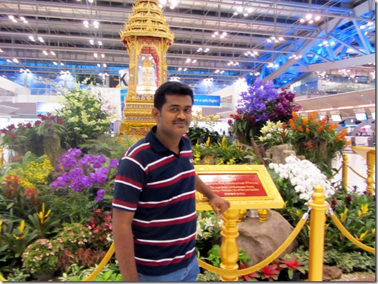 praveen in suvarnabumi airport 