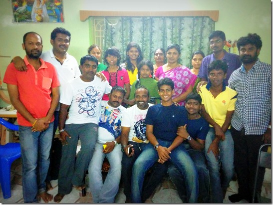 Goli Soda Movie Team at our home